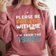 Please Be Patient With Me I'm From The 1900s Retro Grandpa Comfort Colors Sweatshirt Orchid Please Be Patient With Me I'm From The 1900s Retro Grandpa Comfort Colors Sweatshirt Orchid