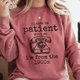 Please Be Patient With Me I'm From The 1900s Telephone Tees Comfort Colors Sweatshirt Orchid Please Be Patient With Me I'm From The 1900s Telephone Tees Comfort Colors Sweatshirt Orchid