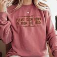 Please Slow Down I'm From The 1900s Comfort Colors Sweatshirt Orchid