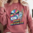 Rare Aesthetic Retro Nostalgia Y2K Vibes Comfort Colors Sweatshirt Orchid Rare Aesthetic Retro Nostalgia Y2K Vibes Comfort Colors Sweatshirt Orchid