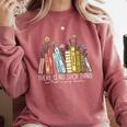 There Is No Such Thing As Too Many Books Lover Comfort Colors Sweatshirt Orchid There Is No Such Thing As Too Many Books Lover Comfort Colors Sweatshirt Orchid