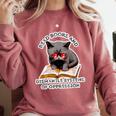 Read Books And Dismantle Systems Of Oppression Comfort Colors Sweatshirt Orchid