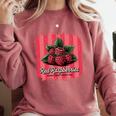Red Raspberries Farm Fresh Since 1987 Nostalgia Comfort Colors Sweatshirt Orchid