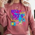 Retro 1980s 80's Baby 1990s 90's Made Me Nostalgia Birthday Comfort Colors Sweatshirt Orchid Retro 1980s 80's Baby 1990s 90's Made Me Nostalgia Birthday Comfort Colors Sweatshirt Orchid