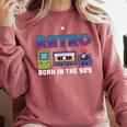 Retro Gaming Nostalgia Tee Perfect For 90s Lovers Premium Tri-Blend Comfort Colors Sweatshirt Orchid