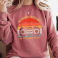 Retro Be Patient With Me I'm From The 1900s Comfort Colors Sweatshirt Orchid