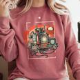 Retro Tech Stack 80s 90s Nostalgia Analog TV Cameras Comfort Colors Sweatshirt Orchid Retro Tech Stack 80s 90s Nostalgia Analog TV Cameras Comfort Colors Sweatshirt Orchid
