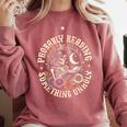 Is That Smutt Books Probably Reading Something Unholy Comfort Colors Sweatshirt Orchid