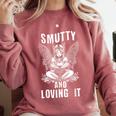 Smutty And Loving It Dark Fantasy Spicy Book Lover Comfort Colors Sweatshirt Orchid Smutty And Loving It Dark Fantasy Spicy Book Lover Comfort Colors Sweatshirt Orchid