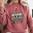Summer ’95 Retro Cassette Tape Nostalgia Music Lover Premium Tri-Blend Comfort Colors Sweatshirt Orchid