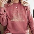 That's What I Do I Read Books And Know Things Bookworm Women Comfort Colors Sweatshirt Orchid