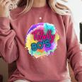 Totally 80's Tie Dye Retro Vibes 1980s Style Nostalgia Comfort Colors Sweatshirt Orchid Totally 80's Tie Dye Retro Vibes 1980s Style Nostalgia Comfort Colors Sweatshirt Orchid