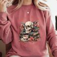 You Had Me At Trigger Warning Dark Romance Smutt Book Reader Comfort Colors Sweatshirt Orchid