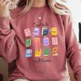 Women Cool Kids Read Books Teacher Back To School Librarian Comfort Colors Sweatshirt Orchid Women Cool Kids Read Books Teacher Back To School Librarian Comfort Colors Sweatshirt Orchid