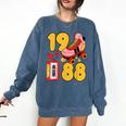 1988 Retro Raised On 80s Music Old School Nostalgia Punk Comfort Colors Sweatshirt Blue Jean 1988 Retro Raised On 80s Music Old School Nostalgia Punk Comfort Colors Sweatshirt Blue Jean