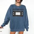 80s VHS Video Cassette Nostalgia Comfort Colors Sweatshirt Blue Jean 80s VHS Video Cassette Nostalgia Comfort Colors Sweatshirt Blue Jean