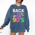 Back To The 90's Mixtape Era Nostalgia Retro 1990 90's Style Premium Tri-Blend Comfort Colors Sweatshirt Blue Jean Back To The 90's Mixtape Era Nostalgia Retro 1990 90's Style Premium Tri-Blend Comfort Colors Sweatshirt Blue Jean