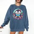 Bookish Penguin Heart A Readers Love Penguins Comfort Colors Sweatshirt Blue Jean Bookish Penguin Heart A Readers Love Penguins Comfort Colors Sweatshirt Blue Jean