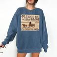 Boomer Millennial Please Be Patient I'm From The 1900s Comfort Colors Sweatshirt Blue Jean Boomer Millennial Please Be Patient I'm From The 1900s Comfort Colors Sweatshirt Blue Jean