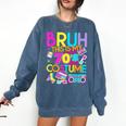 Bruh This Is My 70's Costume Nostalgia Mixtape 1970s Party Comfort Colors Sweatshirt Blue Jean Bruh This Is My 70's Costume Nostalgia Mixtape 1970s Party Comfort Colors Sweatshirt Blue Jean