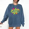 Cartoons Retro 18 Years Later Groovy Pop Art Nostalgia Comfort Colors Sweatshirt Blue Jean Cartoons Retro 18 Years Later Groovy Pop Art Nostalgia Comfort Colors Sweatshirt Blue Jean