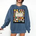 Composition Notebook Costume Teacher Matching Halloween Book Comfort Colors Sweatshirt Blue Jean