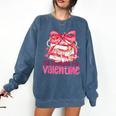 Coquette Bow All Booked For Valentine Book Lover Bookish Comfort Colors Sweatshirt Blue Jean Coquette Bow All Booked For Valentine Book Lover Bookish Comfort Colors Sweatshirt Blue Jean
