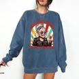 Elder Emo Grandma Nana Be Patient With Me I'm From The 1900s Comfort Colors Sweatshirt Blue Jean