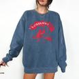 Enchanted Mesa Plateau Nostalgia Comfort Colors Sweatshirt Blue Jean