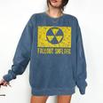 Fallout Shelter Nuclear War Radioactive Nostalgia T-Shirt Comfort Colors Sweatshirt Blue Jean Fallout Shelter Nuclear War Radioactive Nostalgia T-Shirt Comfort Colors Sweatshirt Blue Jean