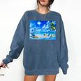 Frutiger Aero Beach Y2k Aesthetic Palm Tree Sand Ocean Men Women Girls Kids Comfort Colors Sweatshirt Blue Jean Frutiger Aero Beach Y2k Aesthetic Palm Tree Sand Ocean Men Women Girls Kids Comfort Colors Sweatshirt Blue Jean