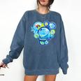 Frutiger Aero Metro Abstract Maximalism 2000s Nostalgia Premium Tri-Blend Comfort Colors Sweatshirt Blue Jean Frutiger Aero Metro Abstract Maximalism 2000s Nostalgia Premium Tri-Blend Comfort Colors Sweatshirt Blue Jean