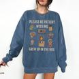 Grew Up In The 90s Retro Nostalgia Comfort Colors Sweatshirt Blue Jean Grew Up In The 90s Retro Nostalgia Comfort Colors Sweatshirt Blue Jean