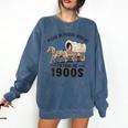 I'm From The 1900s Tee Western For Men Comfort Colors Sweatshirt Blue Jean