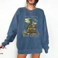 I'm Not A Bookworm I'm A Book Dragon Comfort Colors Sweatshirt Blue Jean