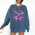 I’m This Old Retro 80s Nostalgia Alien Comfort Colors Sweatshirt Blue Jean