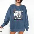 Literary Twenty Three Years Later Bookish Nostalgia Comfort Colors Sweatshirt Blue Jean Literary Twenty Three Years Later Bookish Nostalgia Comfort Colors Sweatshirt Blue Jean