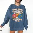 Lunch Boxes With Stickers Lunch Box Nostalgia Retro Comfort Colors Sweatshirt Blue Jean Lunch Boxes With Stickers Lunch Box Nostalgia Retro Comfort Colors Sweatshirt Blue Jean