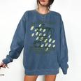 Please Be Patient With Me I'm From The 1900s Coffee Comfort Colors Sweatshirt Blue Jean