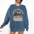 Please Be Patient With Me I'm From The 1900s Oldtimer B-Day Comfort Colors Sweatshirt Blue Jean