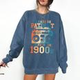 Please Be Patient With Me I'm From The 1900s Retro 90s Dad Comfort Colors Sweatshirt Blue Jean