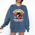 Read Books Drink Coffee Fight Evil Cat Premium Comfort Colors Sweatshirt Blue Jean Read Books Drink Coffee Fight Evil Cat Premium Comfort Colors Sweatshirt Blue Jean