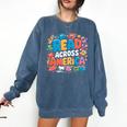 Reads Across Tee America Reading Teacher Books Reader Kids Comfort Colors Sweatshirt Blue Jean Reads Across Tee America Reading Teacher Books Reader Kids Comfort Colors Sweatshirt Blue Jean