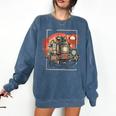 Retro Tech Stack 80s 90s Nostalgia Analog TV Cameras Comfort Colors Sweatshirt Blue Jean Retro Tech Stack 80s 90s Nostalgia Analog TV Cameras Comfort Colors Sweatshirt Blue Jean