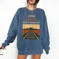 Rust Belt Midwest Nostalgia Steel Town Working Class Pride Comfort Colors Sweatshirt Blue Jean