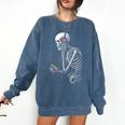 Stuck In The 80S Music Tee Walkman Cassette Nostalgia Comfort Colors Sweatshirt Blue Jean