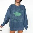 I Survived Reading Banned Books And All I Got Was Sma Comfort Colors Sweatshirt Blue Jean