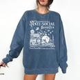 Unapologetically Anti Social Book Club Introvert Reader Comfort Colors Sweatshirt Blue Jean Unapologetically Anti Social Book Club Introvert Reader Comfort Colors Sweatshirt Blue Jean
