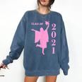 12th Grade Girls Graduation High School Graduation Comfort Colors Sweatshirt Denim