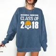 2018 Mechanical Engineering Graduation Shirt Mechanic Comfort Colors Sweatshirt Denim